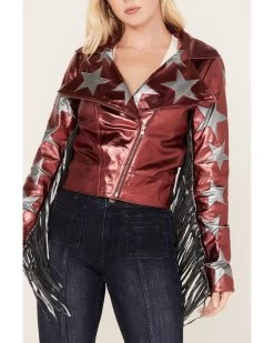 Any Old Iron Women's Hell For Leather Moto Jacket 8 Any Old Iron Women's Hell For Leather Moto Jacket -Western Fashion 2000384066 600 P3