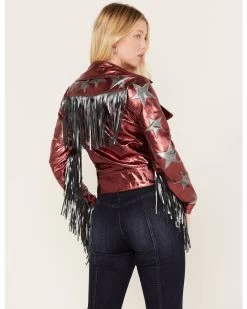 Any Old Iron Women's Hell For Leather Moto Jacket 9 Any Old Iron Women's Hell For Leather Moto Jacket -Western Fashion 2000384066 600 P4