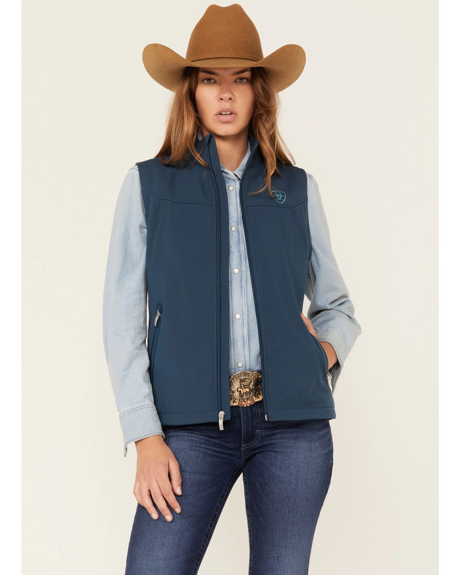 Ariat Women's New Team Softshell Vest 3 Ariat Women's New Team Softshell Vest