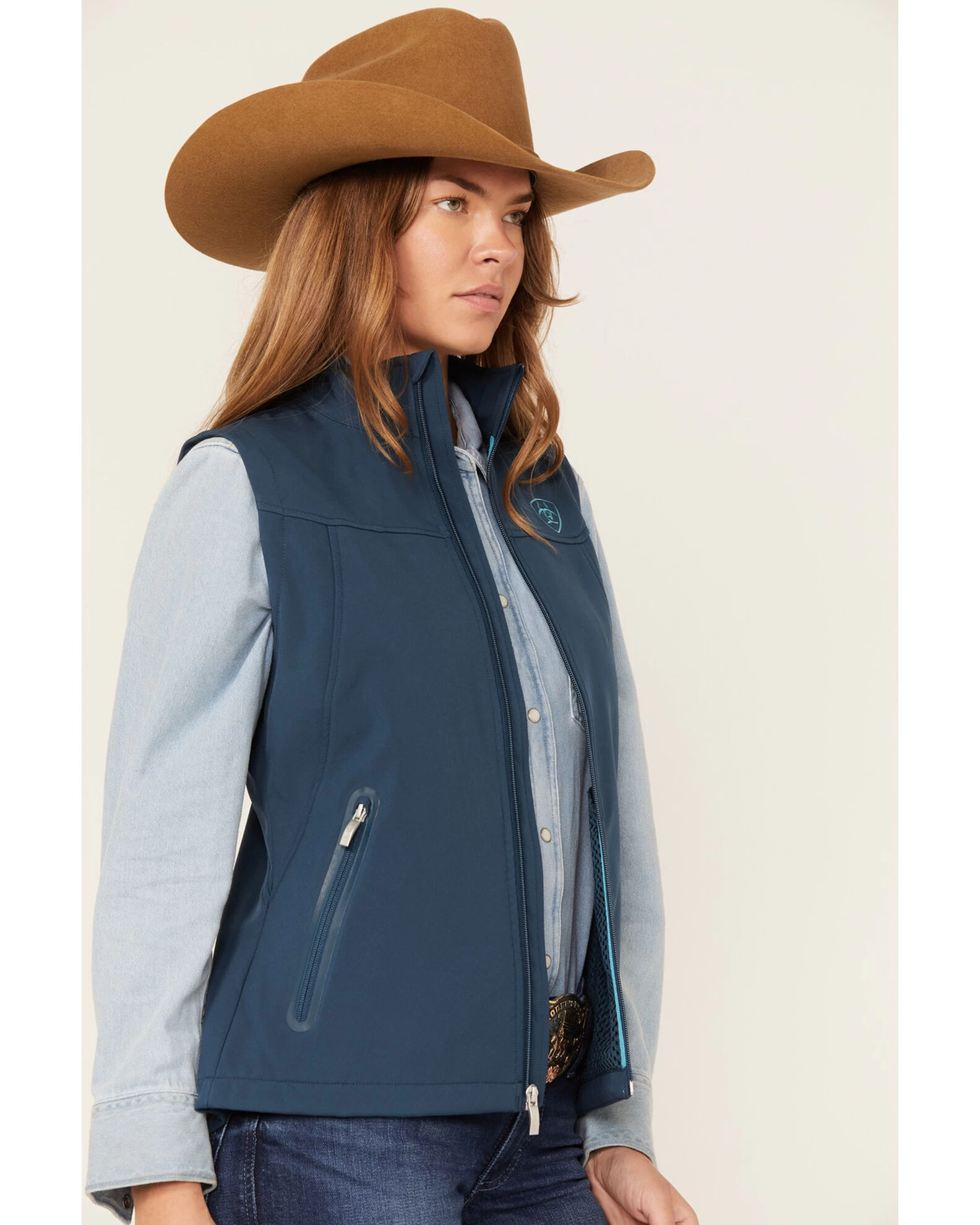 Ariat Women's New Team Softshell Vest 4 Ariat Women's New Team Softshell Vest - Image 2