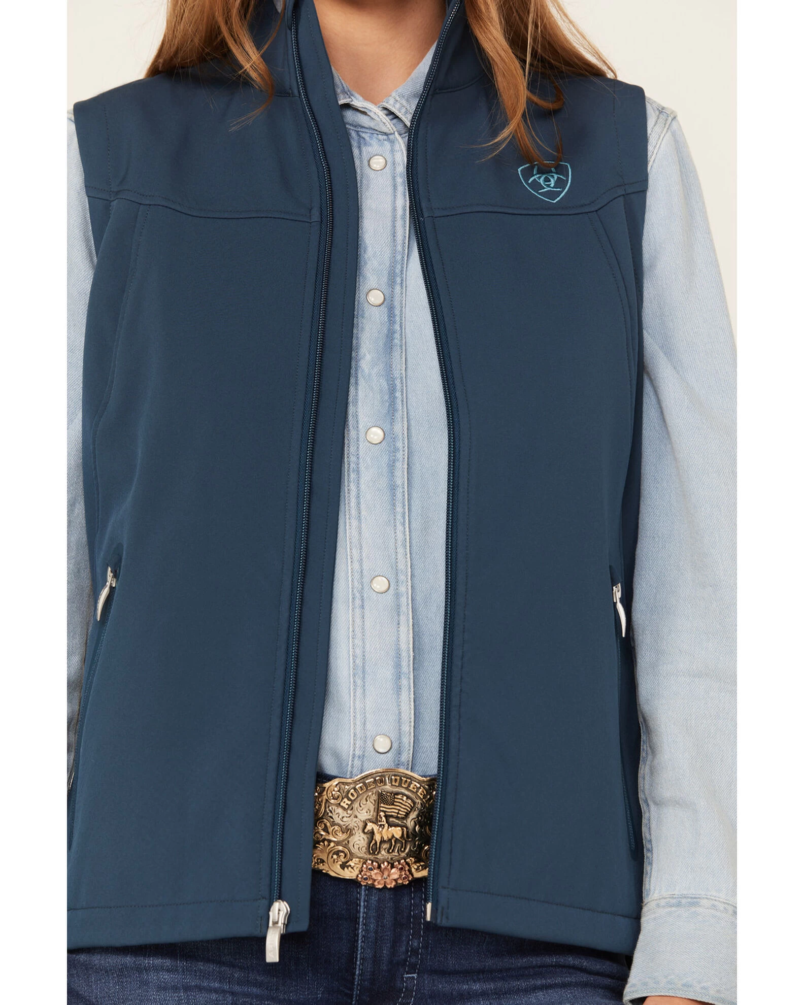 Ariat Women's New Team Softshell Vest 5 Ariat Women's New Team Softshell Vest - Image 3