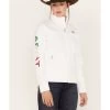 Ariat Women's Classic Team Mexico Flag Softshell Jacket -Western Fashion 2000384683 100 P1