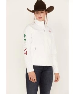 Ariat Women's Classic Team Mexico Flag Softshell Jacket