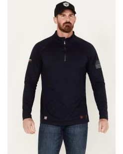 Ariat Men's FR Combat 1/4 Zip Work Pullover