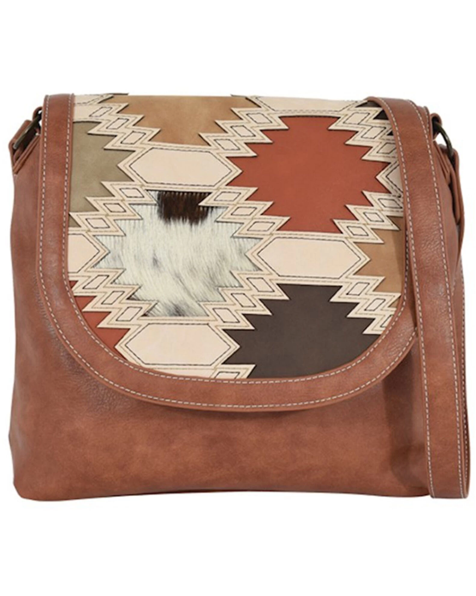 Catchfly Women's Brindle Inlay Crossbody 3 Catchfly Women's Brindle Inlay Crossbody