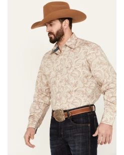 Stetson Men's Paisley Long Sleeve Western Snap Shirt  -Western Fashion 2000385710 281 P2