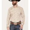 Stetson Men's Paisley Print Long Sleeve Button Down Western Shirt -Western Fashion 2000385713 281 P1