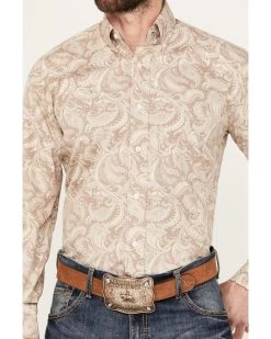 Stetson Men's Paisley Print Long Sleeve Button Down Western Shirt 8 Stetson Men's Paisley Print Long Sleeve Button Down Western Shirt -Western Fashion 2000385713 281 P3