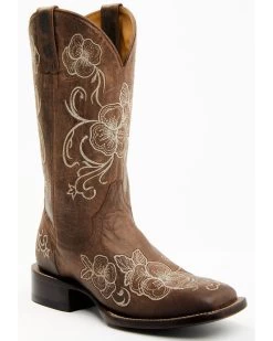 Shyanne Women's Lasy Western Boots - Broad Square Toe