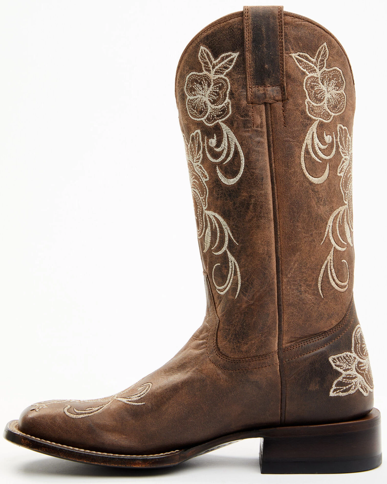 Shyanne Women's Lasy Western Boots - Broad Square Toe 5 Shyanne Women's Lasy Western Boots - Broad Square Toe - Image 3