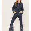 Understated Leather Women's Daredevil Denim Jumpsuit -Western Fashion 2000386318 402 P1