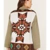 Wild Moss Women's Knit Back Western Jacket -Western Fashion 2000386542 341 P1