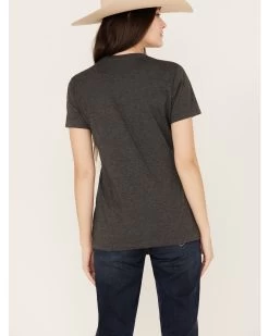 Ariat Women's Cow Print Logo Short Sleeve Graphic Tee 9 Ariat Women's Cow Print Logo Short Sleeve Graphic Tee -Western Fashion 2000386639 022 P4