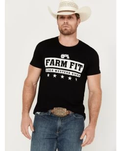 Cinch Men's Camp Farm Short Sleeve Graphic T-Shirt