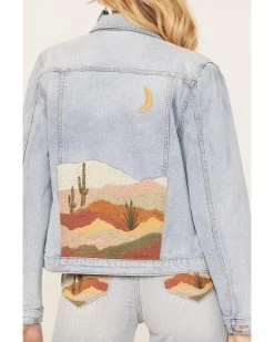 Driftwood Women's Light Wash Desperado Denim Jacket -Western Fashion 2000387008 412 P3