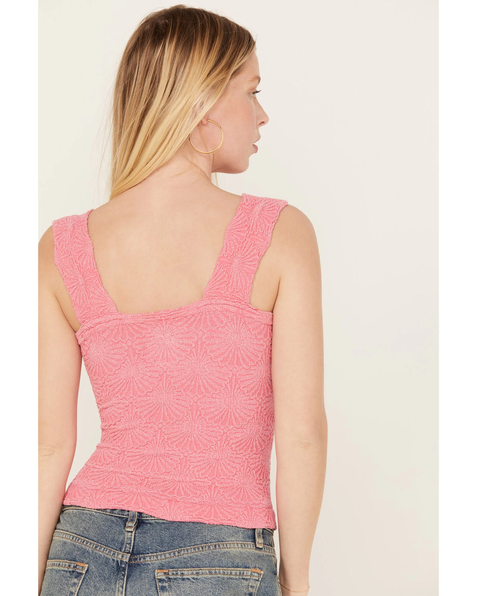 Free People Women's Floral Camisole Tank Top 6 Free People Women's Floral Camisole Tank Top - Image 4