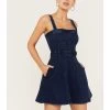 Free People Women's Margot Denim Mini Dress -Western Fashion 2000388002 416 P1