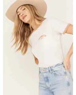 Wrangler Women's Sun Graphic Ringer Tee -Western Fashion 2000388125 103 P4