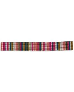 Ink + Alloy Women's Pink & Peach Vertical Stripe Seed Hatband