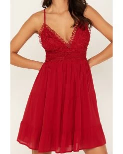 Tempted Women's Crochet Top Sundress 8 Tempted Women's Crochet Top Sundress -Western Fashion 2000388369 600 P3