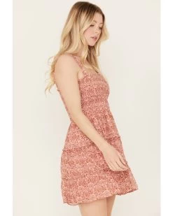 Trixxi Women's Floral Printed Dress -Western Fashion 2000388415 650 P2