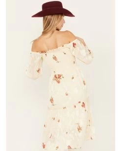 Wild Moss Women's Jacquard Smocked Front Dress -Western Fashion 2000389057 103 P4