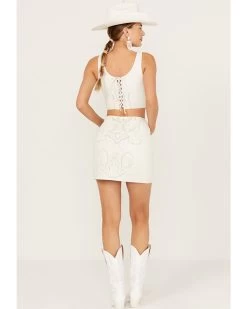 Wonderwest Women's Soutache Mini Skirt -Western Fashion 2000389178 100 P3