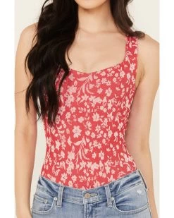 Free People Women's Clean Lines Printed Bodysuit  -Western Fashion 2000390361 600 P3
