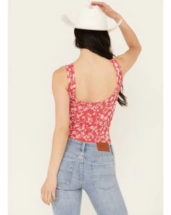 Free People Women's Clean Lines Printed Bodysuit  -Western Fashion 2000390361 600 P4