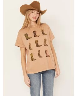 Girl Dangerous Women's Boots Graphic Tee