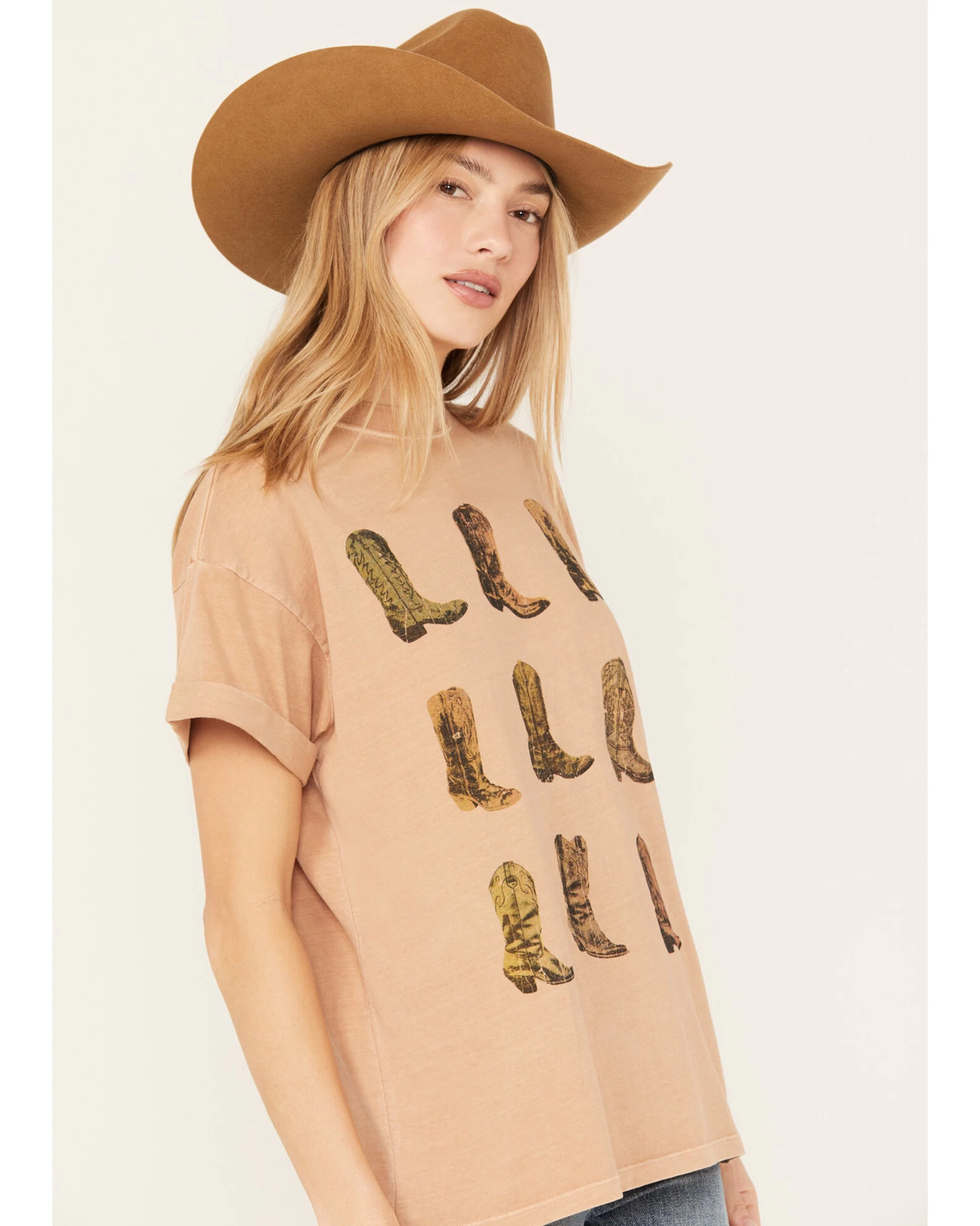 Girl Dangerous Women's Boots Graphic Tee 4 Girl Dangerous Women's Boots Graphic Tee - Image 2