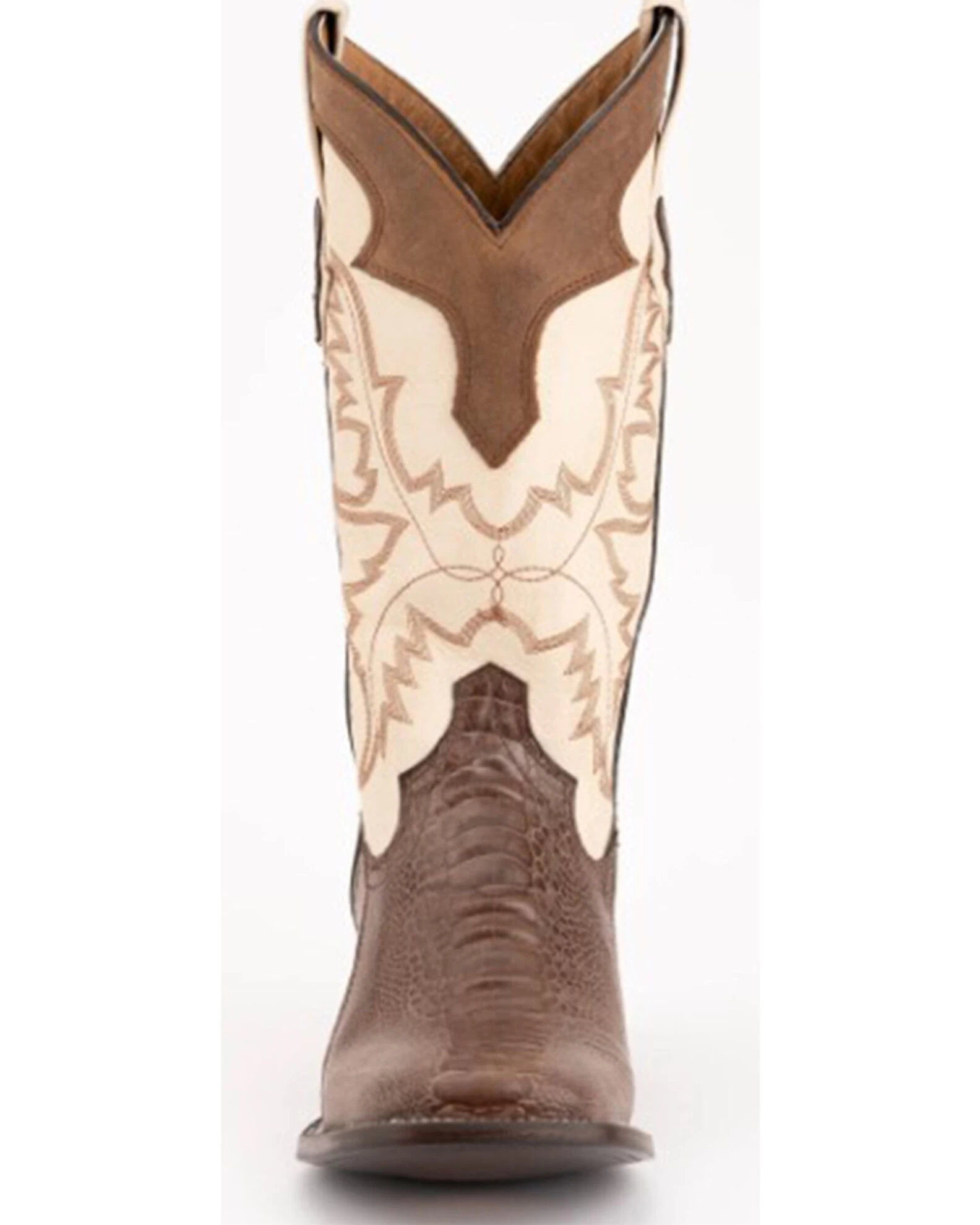 Ferrini Men's Nash Exotic Ostrich Leg Western Boots - Square Toe 6 Ferrini Men's Nash Exotic Ostrich Leg Western Boots - Square Toe - Image 4