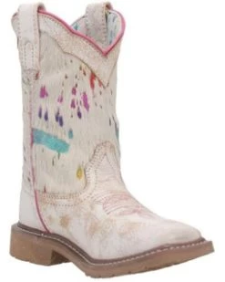 Dan Post Toddler Girls' Rumi Western Boots - Broad Square Toe