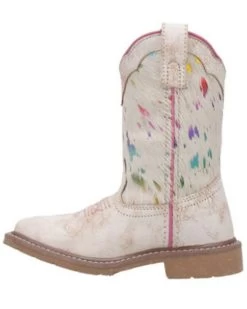 Dan Post Toddler Girls' Rumi Western Boots - Broad Square Toe -Western Fashion 2000394405 100 P3