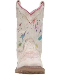 Dan Post Toddler Girls' Rumi Western Boots - Broad Square Toe -Western Fashion 2000394405 100 P4