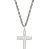 Montana Silversmiths Silver Engraved Cross Necklace -Western Fashion 281R84 03 P1