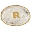Montana Silversmiths Initial R Western Buckle -Western Fashion 290419 03 P1