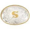 Montana Silversmiths Initial S Western Buckle