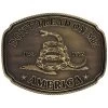 Montana Silversmiths Men's Don't Tread On Me Attitude Buckle -Western Fashion 290C22 15 P1
