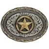 Montana Silversmiths Men's Lone Star Attitude Buckle -Western Fashion 290C37 94 P1