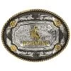 Cody James® Men's Oval Wyoming Belt Buckle