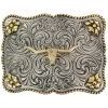 Cody James Men's Interchangeable Longhorn Belt Buckle -Western Fashion 290G19 03 P1
